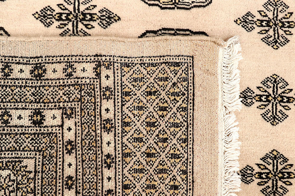 Bisque Bokhara 9' 1 x 12' 1 - No. 59886 - ALRUG Rug Store