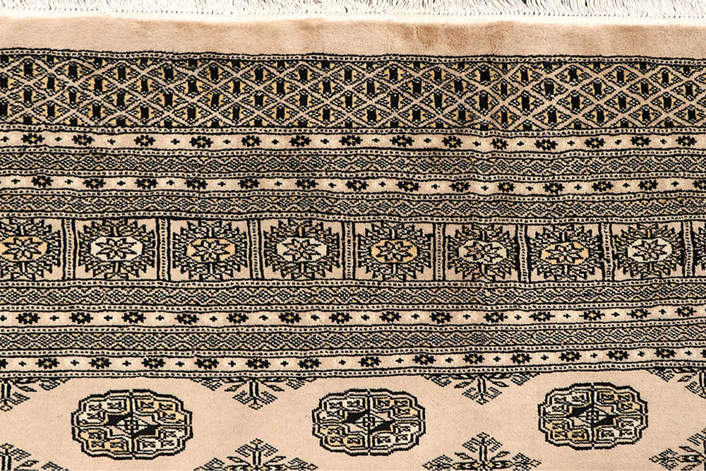 Bisque Bokhara 9' 2 x 11' 10 - No. 59887 - ALRUG Rug Store