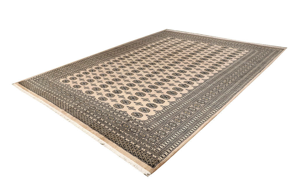Bisque Bokhara 9' 2 x 11' 10 - No. 59887 - ALRUG Rug Store