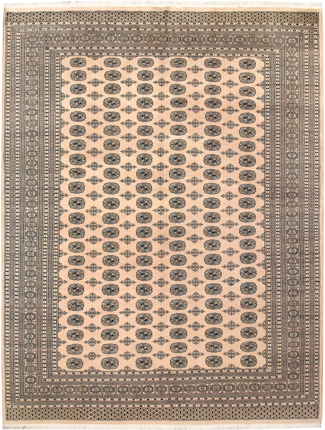 Bisque Bokhara 9' 2 x 11' 10 - No. 59887 - ALRUG Rug Store