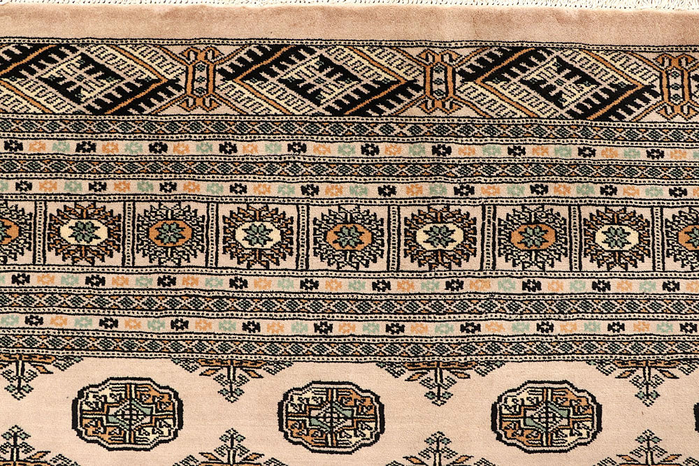 Bisque Bokhara 9' 1 x 11' 11 - No. 59888 - ALRUG Rug Store