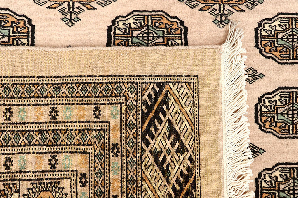 Bisque Bokhara 9' 1 x 11' 11 - No. 59888 - ALRUG Rug Store