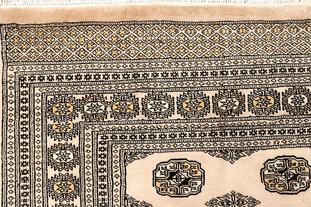 Bisque Bokhara 8' 11 x 12' 3 - No. 59889 - ALRUG Rug Store