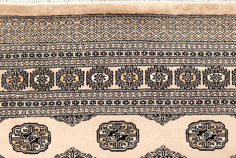 Bisque Bokhara 8' 11 x 12' 3 - No. 59889 - ALRUG Rug Store