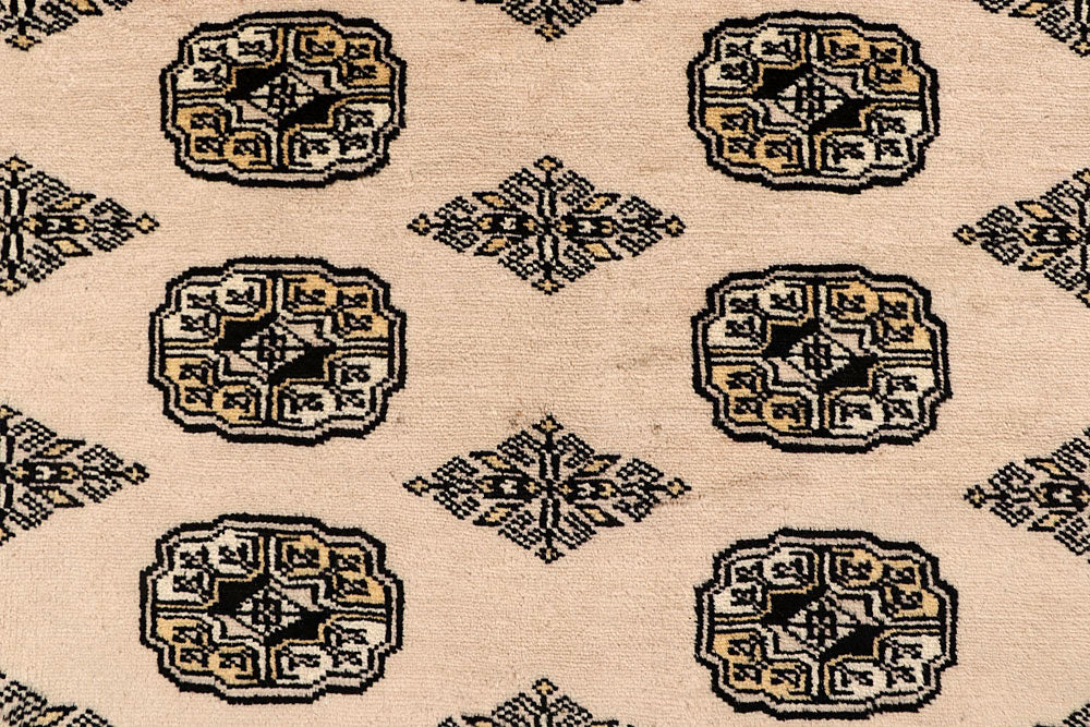 Bisque Bokhara 8' 11 x 12' 3 - No. 59889 - ALRUG Rug Store