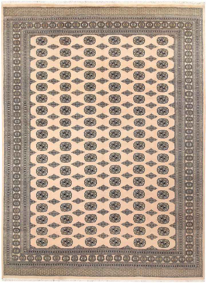 Bisque Bokhara 8' 11 x 12' 3 - No. 59889 - ALRUG Rug Store