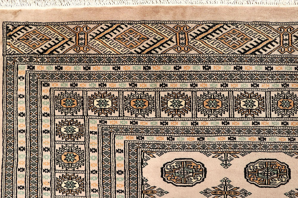 Bisque Bokhara 9' 1 x 11' 11 - No. 59890 - ALRUG Rug Store
