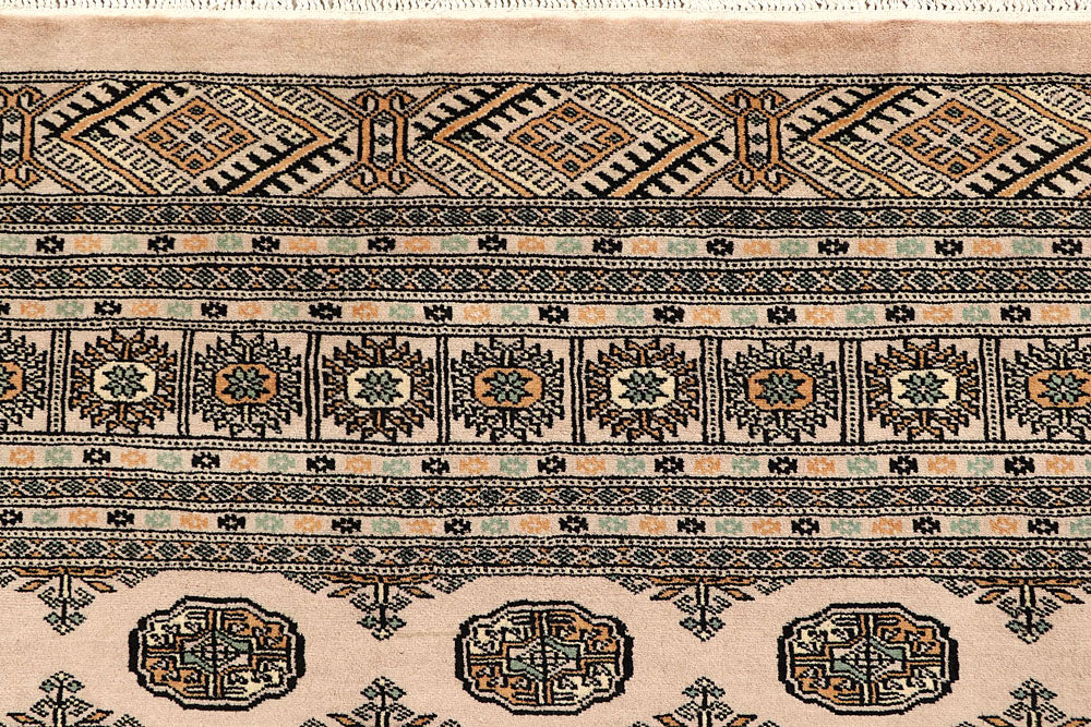 Bisque Bokhara 9' 1 x 11' 11 - No. 59890 - ALRUG Rug Store