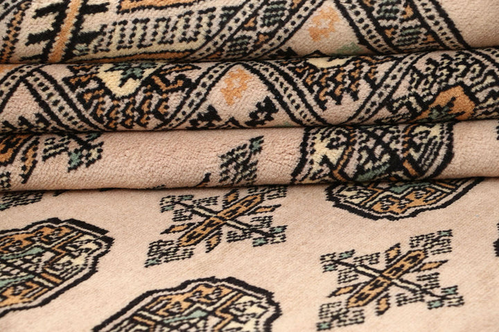 Bisque Bokhara 9' 1 x 11' 11 - No. 59890 - ALRUG Rug Store