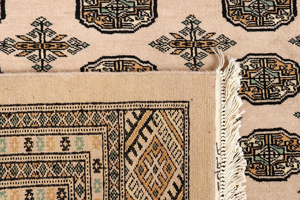 Bisque Bokhara 9' 1 x 11' 11 - No. 59890 - ALRUG Rug Store