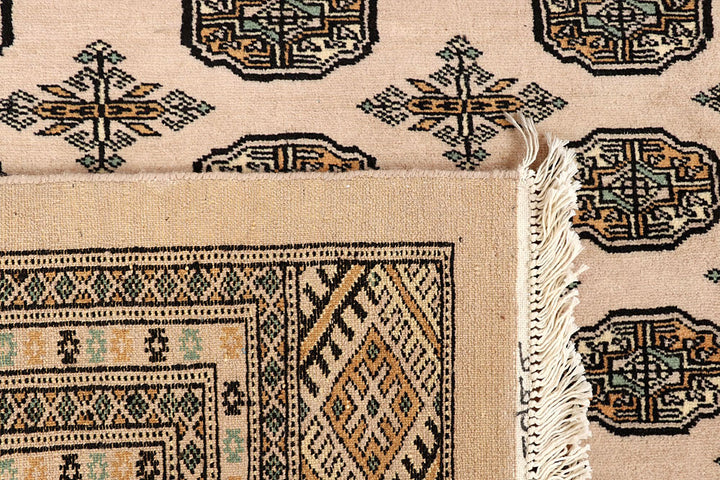 Bisque Bokhara 9' 1 x 11' 11 - No. 59890 - ALRUG Rug Store