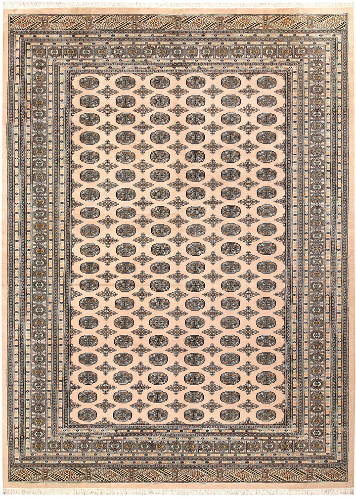 Bisque Bokhara 9' 1 x 11' 11 - No. 59890 - ALRUG Rug Store
