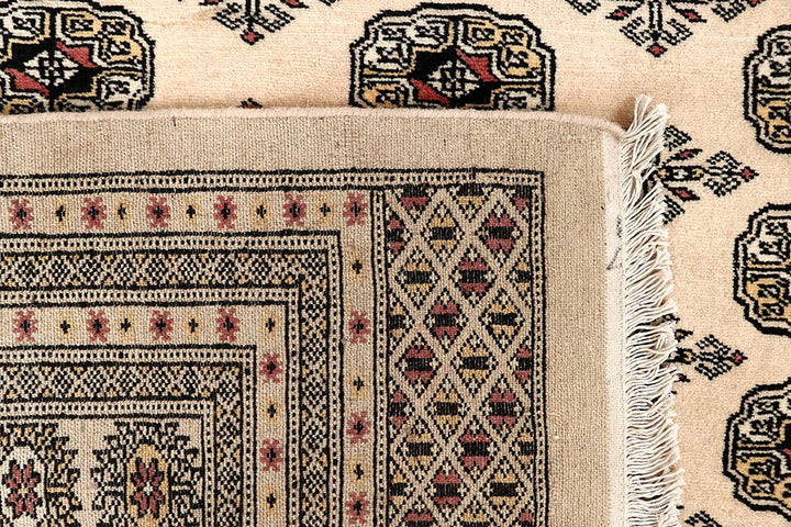 Bisque Bokhara 9' x 12' 5 - No. 59891 - ALRUG Rug Store