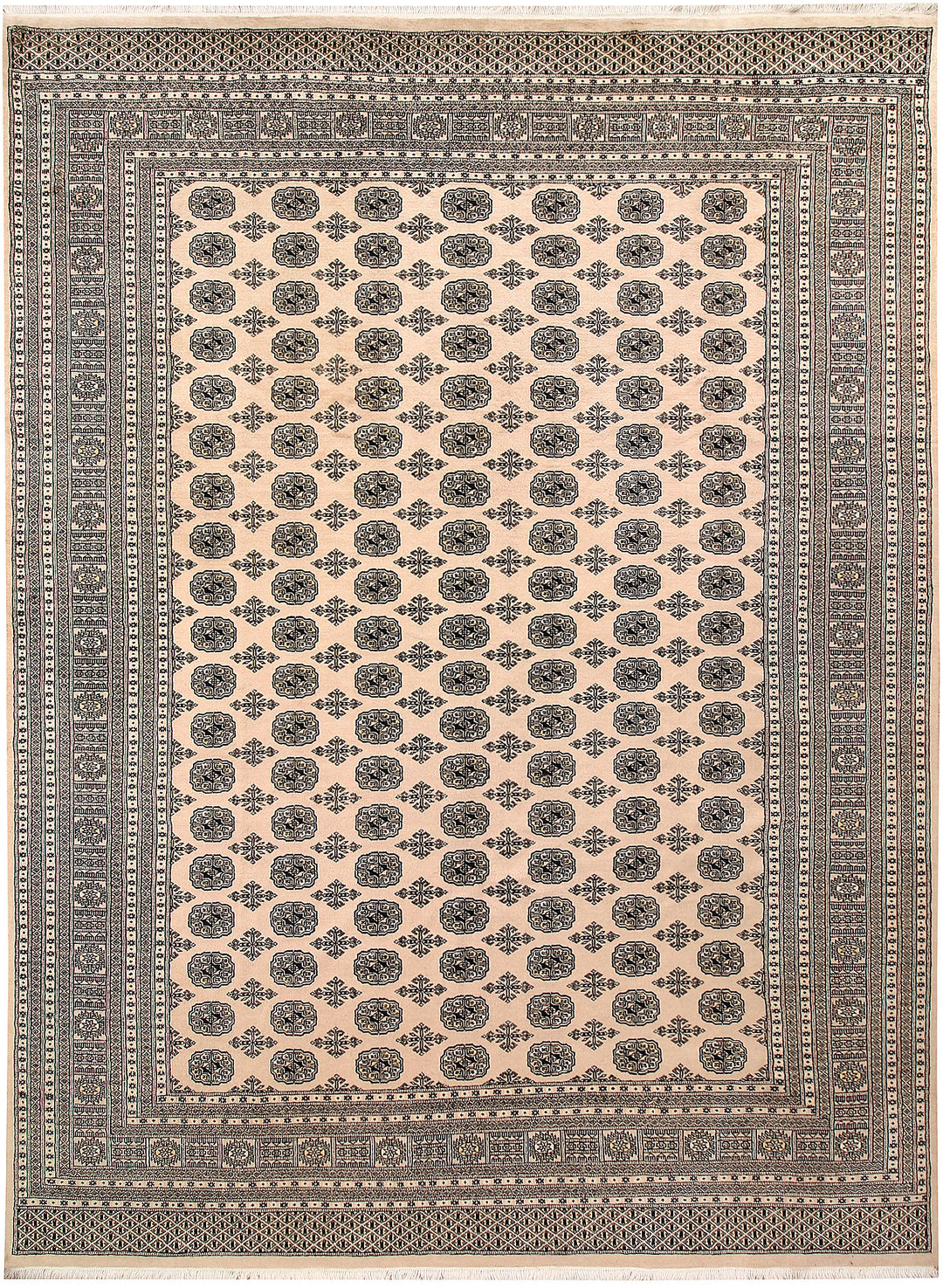 Bisque Bokhara 9' 2 x 12' 6 - No. 59892 - ALRUG Rug Store