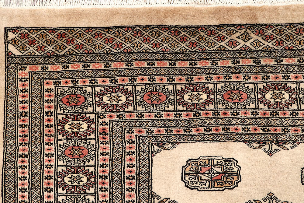 Bisque Bokhara 9' 1 x 12' 6 - No. 59893 - ALRUG Rug Store