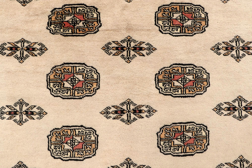 Bisque Bokhara 9' 1 x 12' 6 - No. 59893 - ALRUG Rug Store