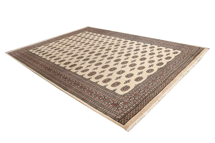 Bisque Bokhara 9' 1 x 12' 6 - No. 59893 - ALRUG Rug Store