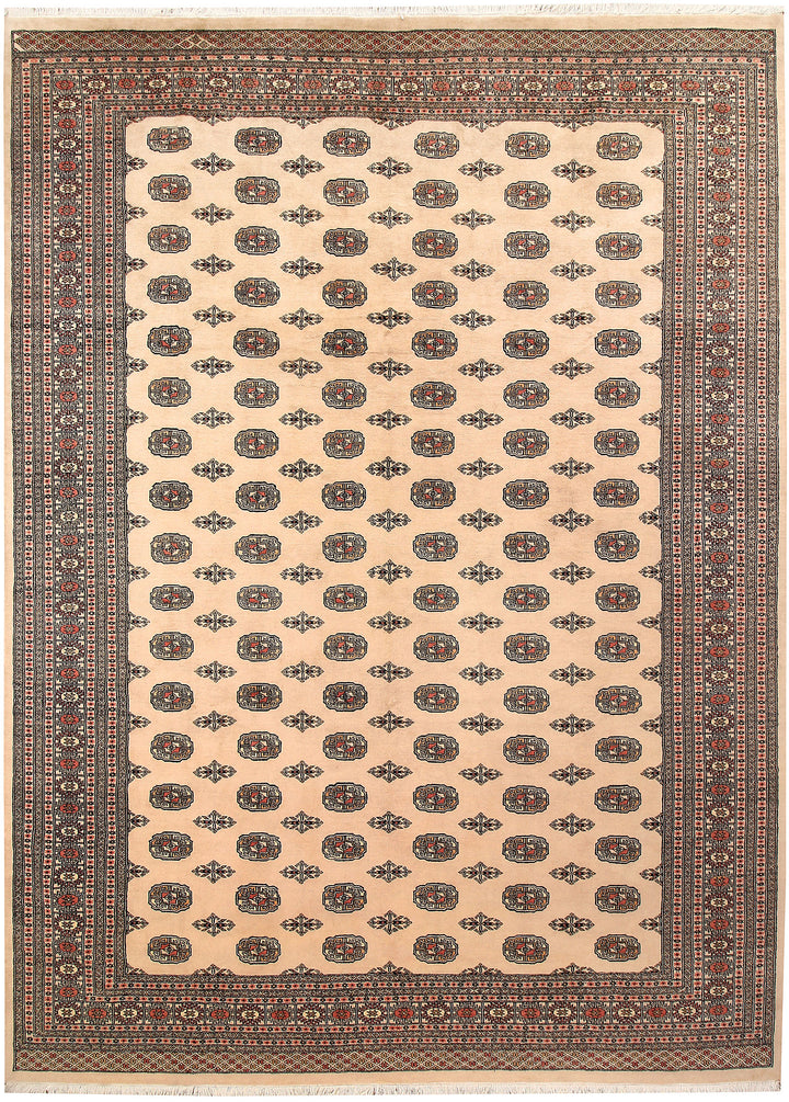 Bisque Bokhara 9' 1 x 12' 6 - No. 59893 - ALRUG Rug Store