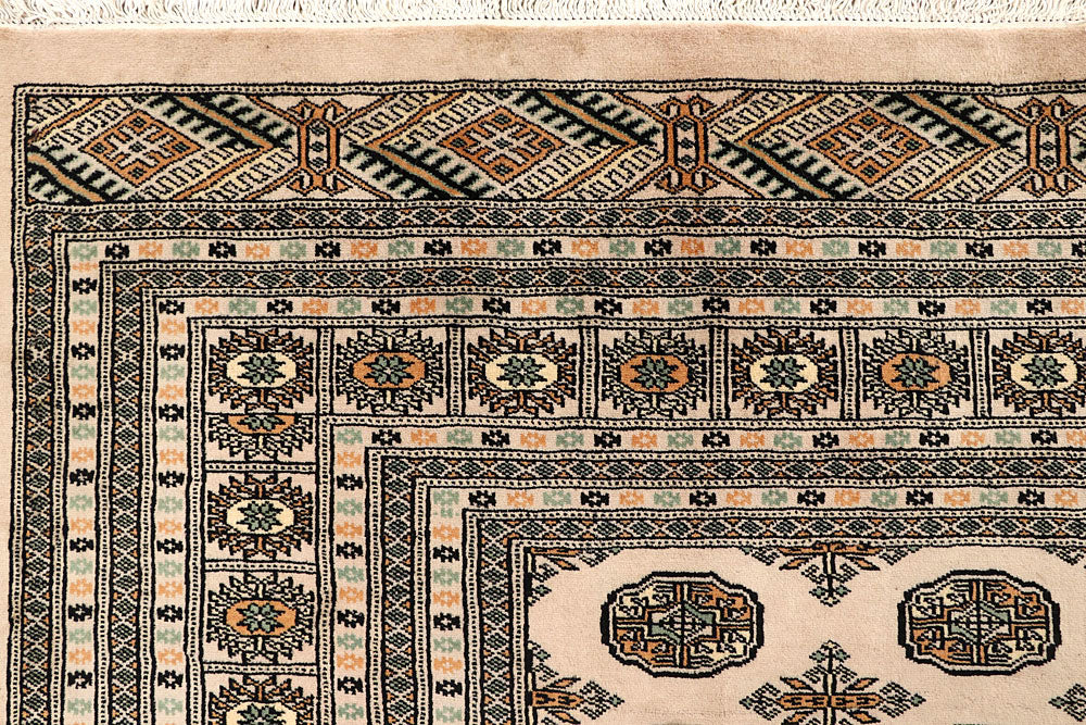 Bisque Bokhara 9' 1 x 11' 9 - No. 59894 - ALRUG Rug Store