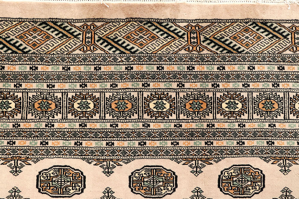 Bisque Bokhara 9' 1 x 11' 9 - No. 59894 - ALRUG Rug Store