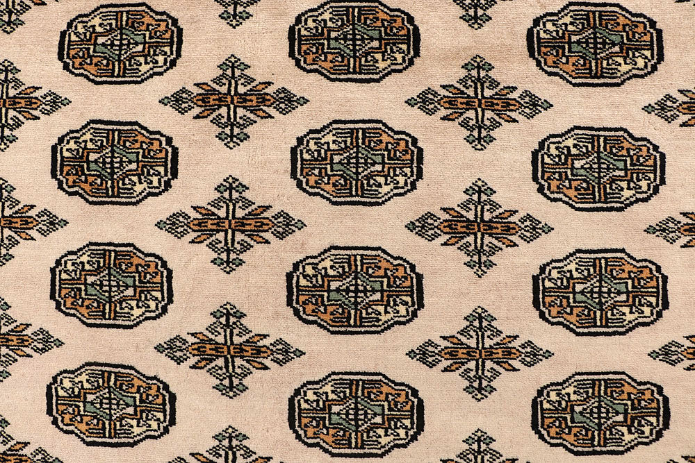 Bisque Bokhara 9' 1 x 11' 9 - No. 59894 - ALRUG Rug Store