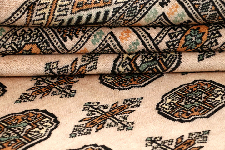 Bisque Bokhara 9' 2 x 11' 8 - No. 59895 - ALRUG Rug Store