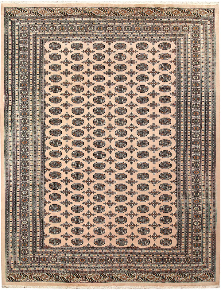 Bisque Bokhara 9' 2 x 11' 8 - No. 59895 - ALRUG Rug Store