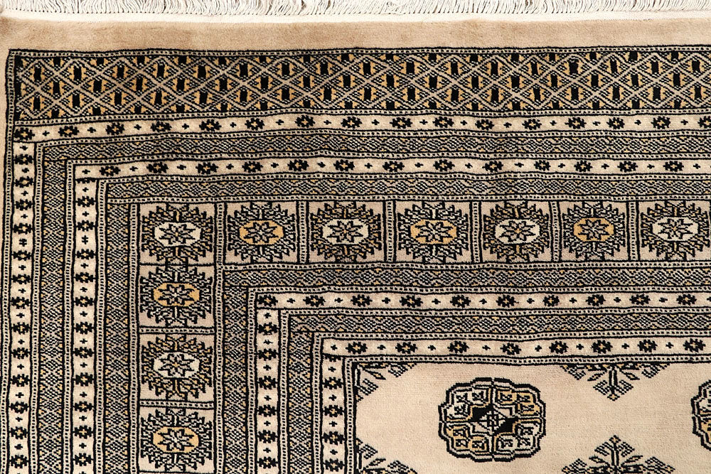 Bisque Bokhara 9' 1 x 12' 3 - No. 59896 - ALRUG Rug Store