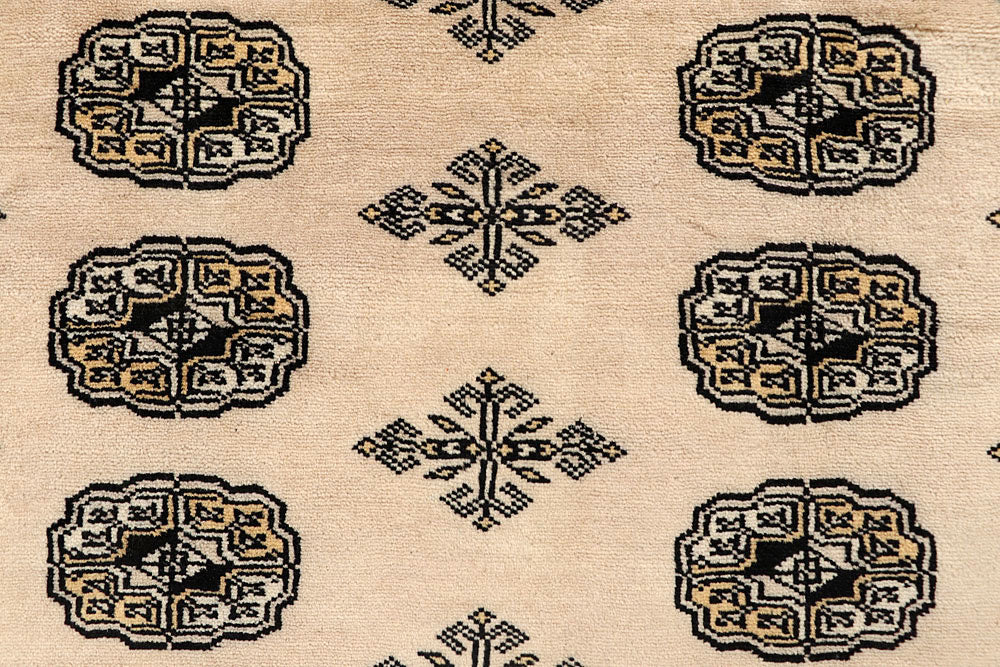 Bisque Bokhara 9' 1 x 12' 3 - No. 59896 - ALRUG Rug Store
