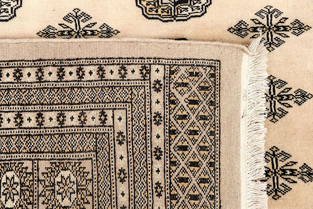 Bisque Bokhara 9' 1 x 12' 3 - No. 59896 - ALRUG Rug Store