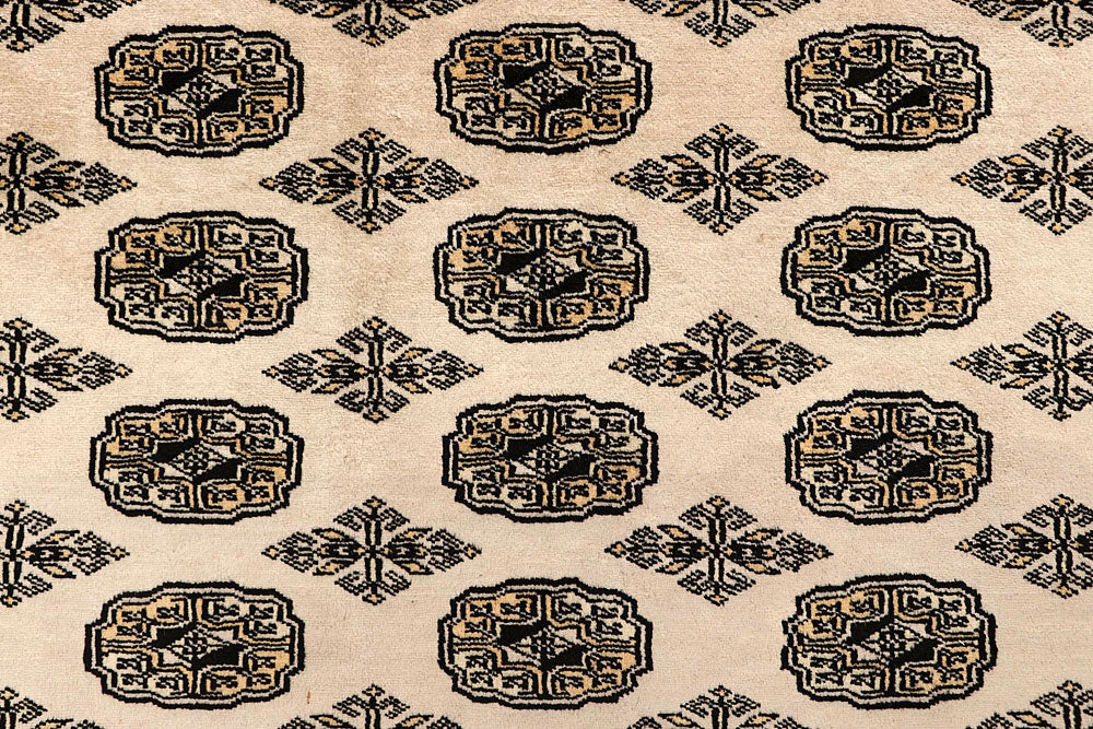 Bisque Bokhara 8' 11 x 12' 7 - No. 59897 - ALRUG Rug Store