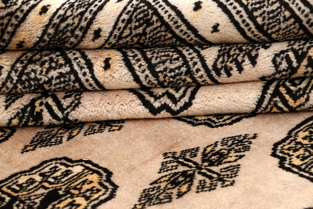 Bisque Bokhara 8' 11 x 12' 7 - No. 59897 - ALRUG Rug Store