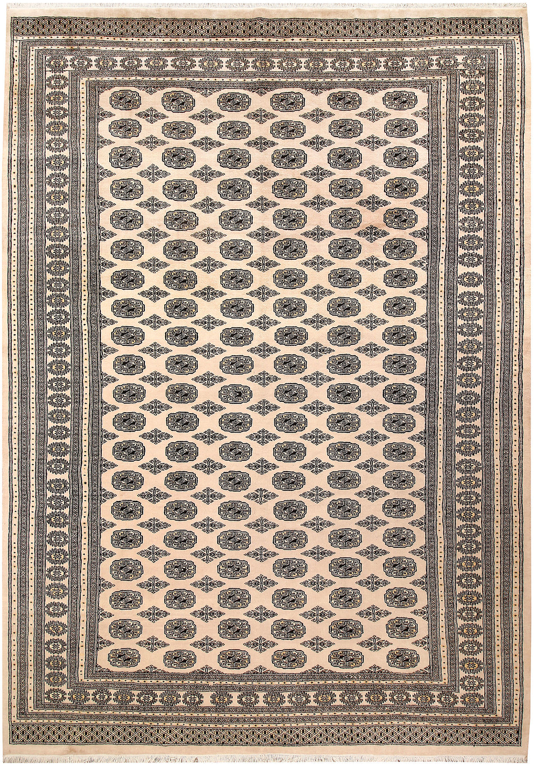 Bisque Bokhara 8' 11 x 12' 7 - No. 59897 - ALRUG Rug Store
