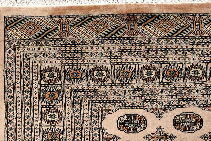 Bisque Bokhara 9' x 12' 2 - No. 59898 - ALRUG Rug Store