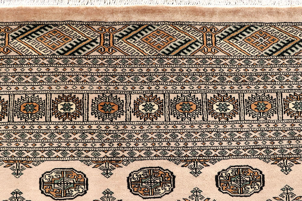 Bisque Bokhara 9' x 12' 2 - No. 59898 - ALRUG Rug Store