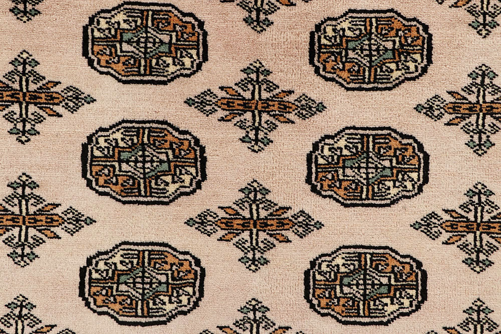 Bisque Bokhara 9' x 12' 2 - No. 59898 - ALRUG Rug Store