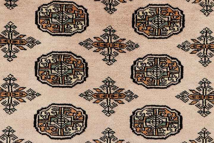 Bisque Bokhara 9' x 12' 2 - No. 59898 - ALRUG Rug Store