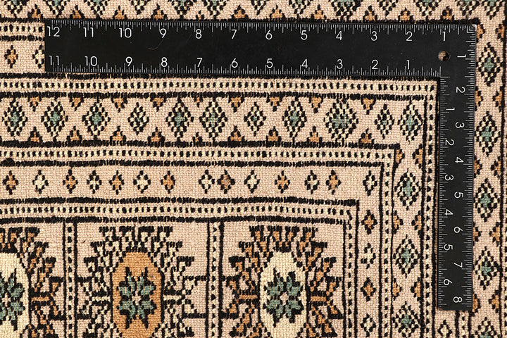 Bisque Bokhara 9' x 12' 2 - No. 59898 - ALRUG Rug Store