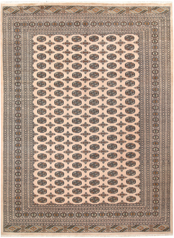 Bisque Bokhara 9'  x" 12'  2" - No. QA21106