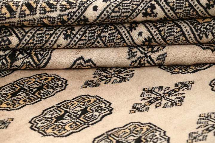 Bisque Bokhara 8' 11 x 11' 6 - No. 59899 - ALRUG Rug Store