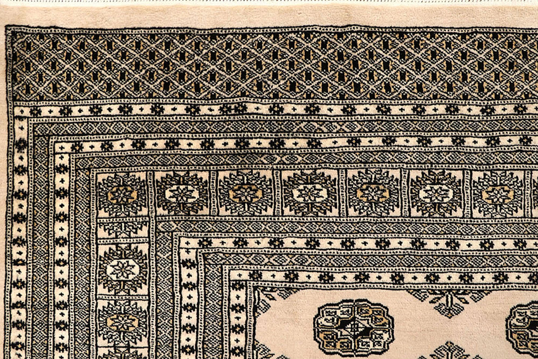 Blanched Almond Bokhara 9'  4" x 11'  10" - No. QA39265