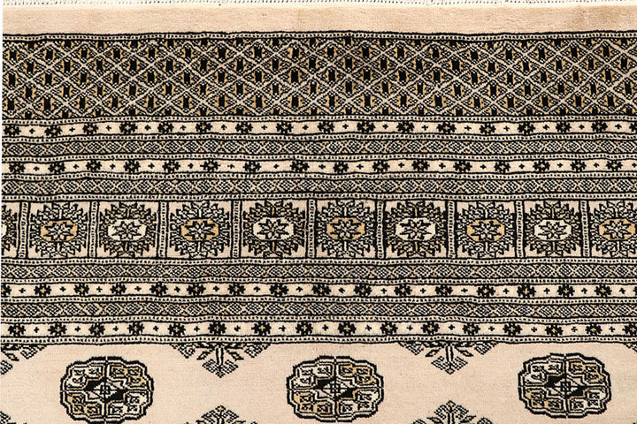 Blanched Almond Bokhara 9' 4 x 11' 10 - No. 59901 - ALRUG Rug Store