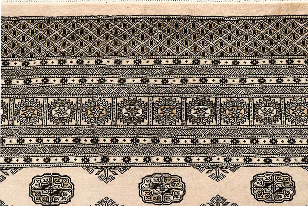 Blanched Almond Bokhara 9'  4" x 11'  10" - No. QA39265