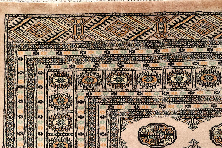 Bisque Bokhara 9' 1 x 12' 2 - No. 59902 - ALRUG Rug Store