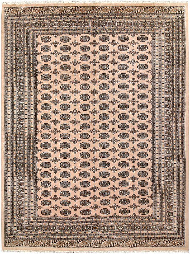 Bisque Bokhara 9' 1 x 12' 2 - No. 59902 - ALRUG Rug Store
