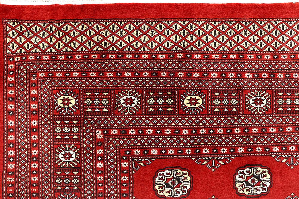 Red Bokhara 9' 1 x 11' 9 - No. 59907 - ALRUG Rug Store