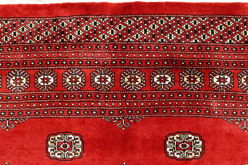 Firebrick Bokhara 9' 1 x 11' 10 - No. 59908 - ALRUG Rug Store