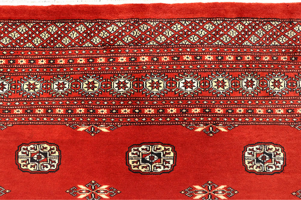 Orange Red Bokhara 9' x 12' - No. 59909 - ALRUG Rug Store