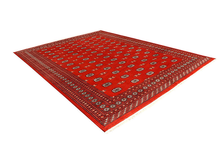 Orange Red Bokhara 9' x 12' - No. 59909 - ALRUG Rug Store
