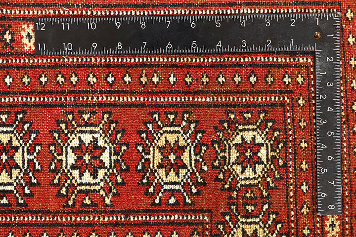 Orange Red Bokhara 9' x 12' - No. 59909 - ALRUG Rug Store